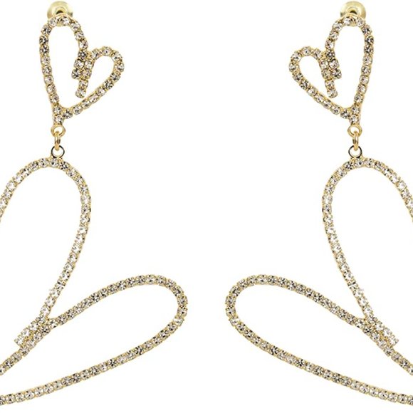 Wife Valentines Day Gifts - Fashionable Statement Earrings for Women & Girls - Picture 2 of 3